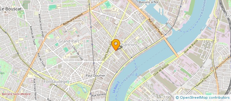 localisation de l'entreprise BATTLING CLUB BDX  BORDEAUX