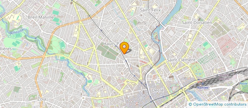 localisation de l'entreprise BATTOS  NANTES