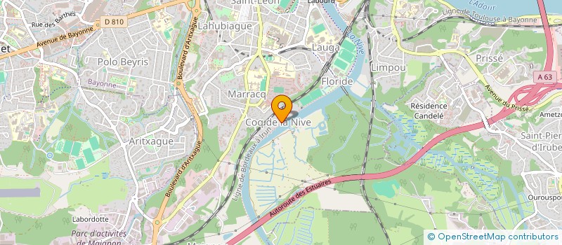 localisation de l'entreprise BATUAK à BAYONNE