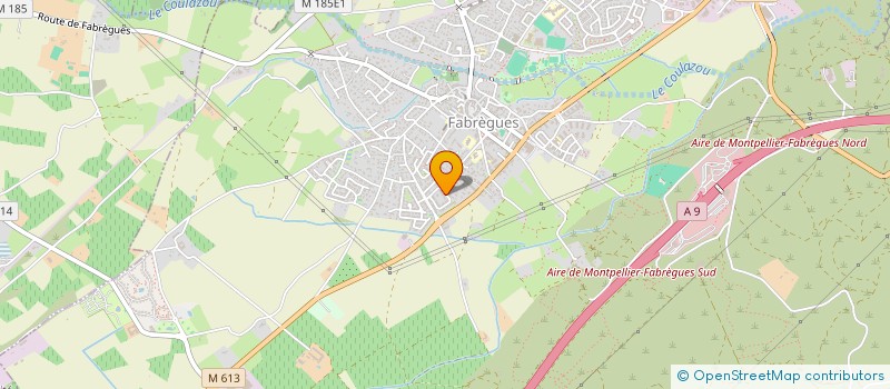 localisation de l'entreprise BATUC BACANA  FABREGUES