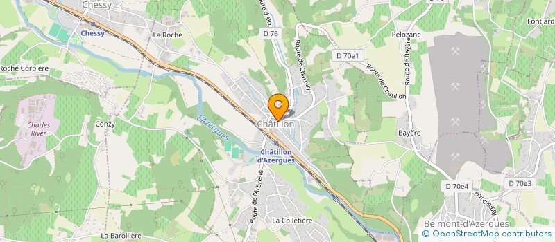 localisation de l'entreprise BATUCADA TRIBU BTP  CHATILLON