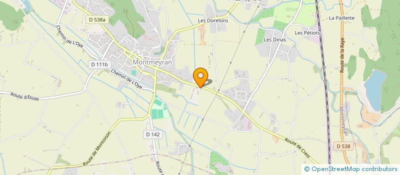 localisation de l'entreprise BATUK ADIK  MONTMEYRAN