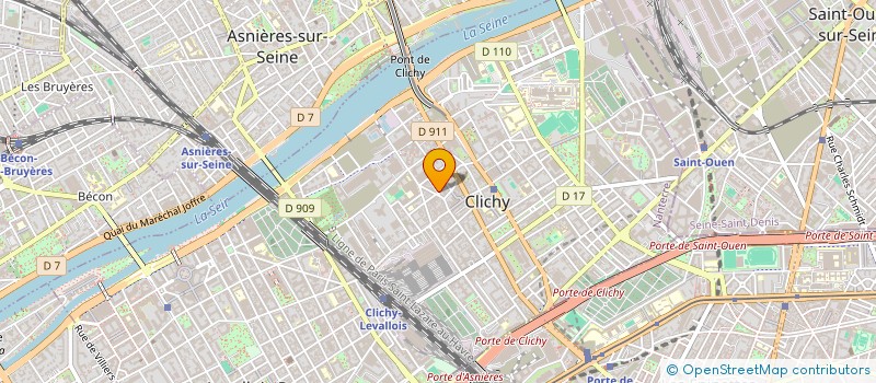localisation de l'entreprise BATUKAPTE à CLICHY