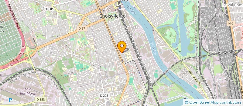 localisation de l'entreprise BATULOCA à CHOISY-LE-ROI