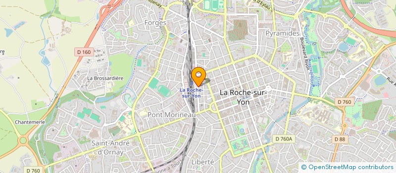 localisation de l'entreprise BATUN à LA ROCHE-SUR-YON