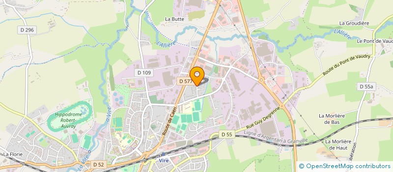 localisation de l'entreprise BATURAMDAM  VIRE-NORMANDIE