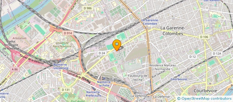 localisation de l'entreprise BATUS NANTERRE SOCIETE NOUVELLE à NANTERRE