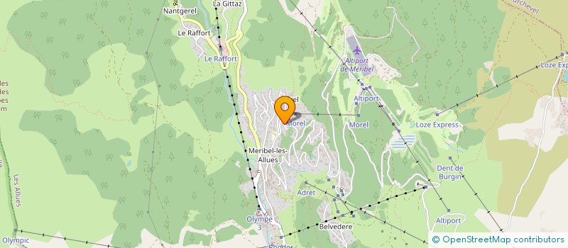 localisation de l'entreprise BATUT ARBELOT à LES ALLUES