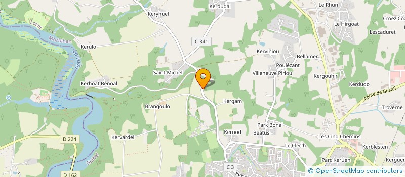 localisation de l'entreprise BATVIC  GUIDEL