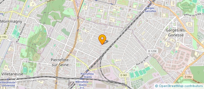 localisation de l'entreprise BATY CONCEPT SYSTEME à STAINS