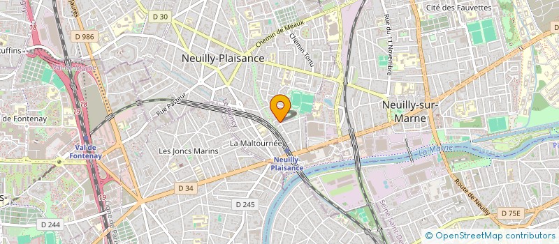 localisation de l'entreprise BATY CONSEIL NP à NEUILLY PLAISANCE