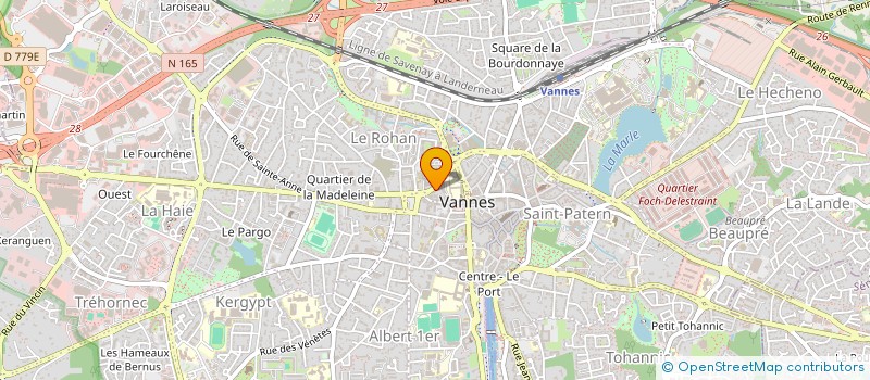 localisation de l'entreprise BATY KER à VANNES