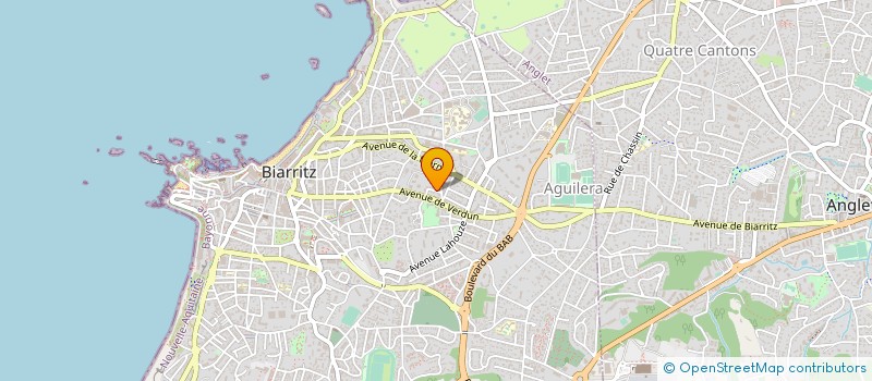 localisation de l'entreprise BATY REMI à BIARRITZ