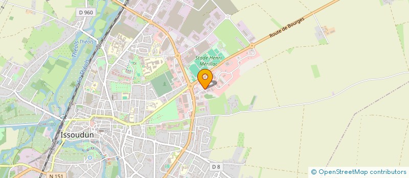 localisation de l'entreprise BATYS SARL  ISSOUDUN