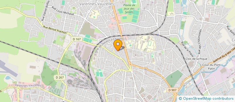 localisation de l'entreprise BATYSON à NEVERS