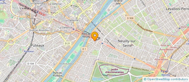 localisation de l'entreprise BATYZ IMMOBILIER à NEUILLY-SUR-SEINE