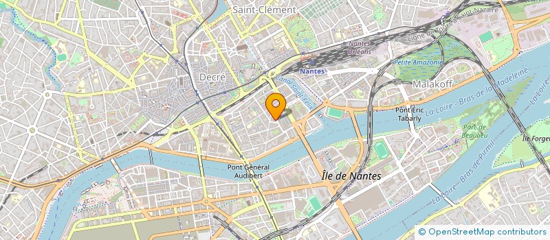 localisation de l'entreprise BAU à NANTES