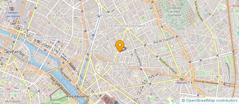 localisation de l'entreprise BAU+  PARIS