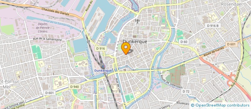 localisation de l'entreprise BAUCLEM à DUNKERQUE