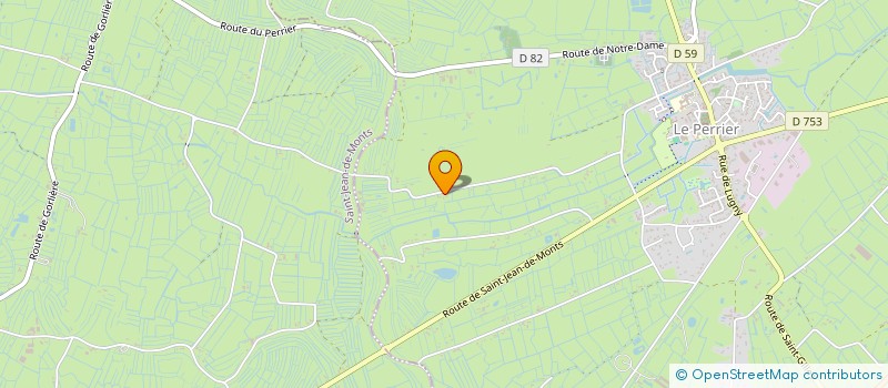 localisation de l'entreprise BAUD  LE PERRIER