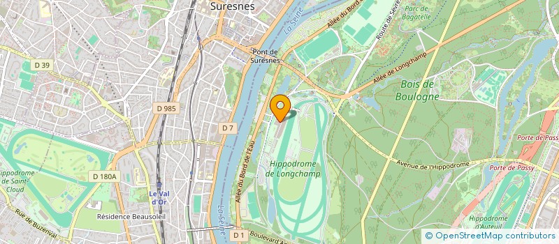 localisation de l'entreprise BAUD BRETON DOMINIQUE MARCHAND ASSOCIES  PARIS