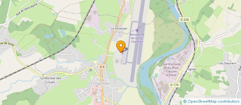 localisation de l'entreprise BAUD ET POUGNIER MENUISERIE AGENCEMENT à SAINT-REMY-EN-ROLLAT