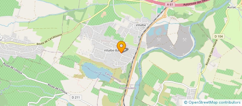 localisation de l'entreprise BAUDELAIRE à CARCASSONNE