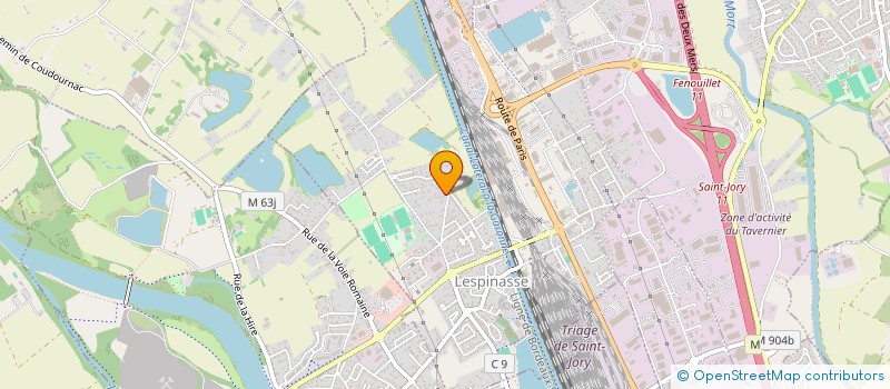 localisation de l'entreprise BAUDELAIRE IMMO  BRUGUIERES