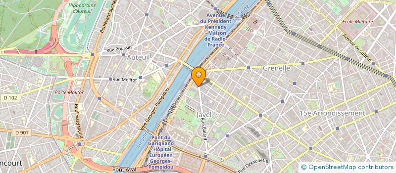 localisation de l'entreprise BAUDER FRANCE à PARIS