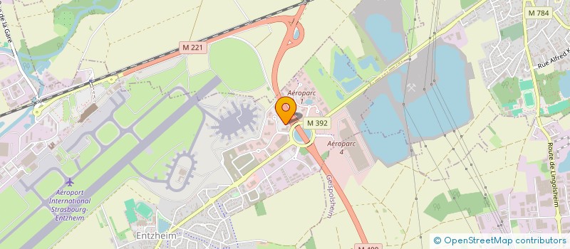 localisation de l'entreprise BAUDER SARL  DRUSENHEIM