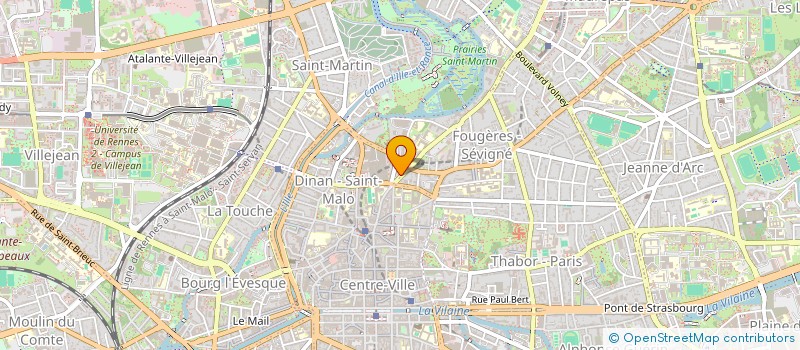 localisation de l'entreprise BAUDET CELINE ET JEROME à RENNES