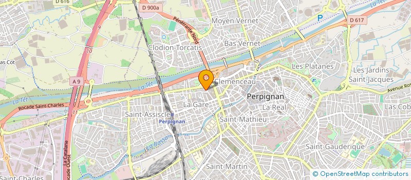 localisation de l'entreprise BAUDIERE JUNIOR DEVELOPPEMENT  PERPIGNAN