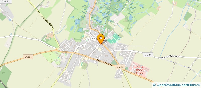 localisation de l'entreprise BAUDIMMOTP  GUINES