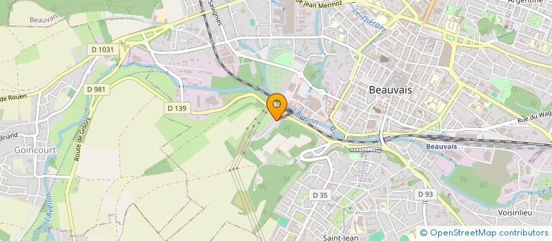 localisation de l'entreprise BAUDIN IMMOBILIER  ALLONNE