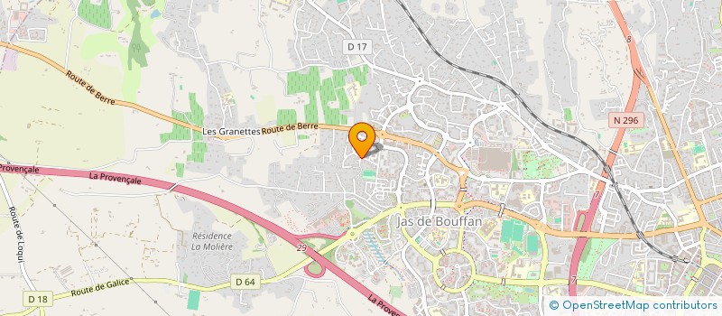 localisation de l'entreprise BAUDO ET ASSOCIES à AIX-EN-PROVENCE