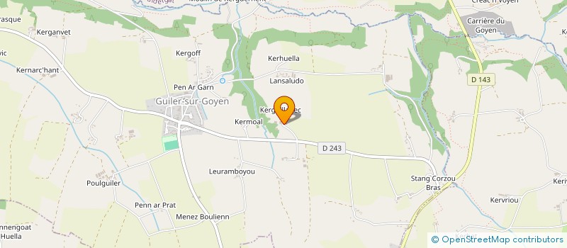 localisation de l'entreprise BAUDOIN IMMOBILIER  GUILER-SUR-GOYEN