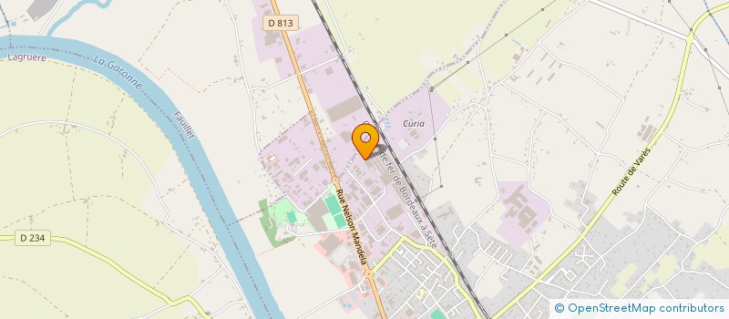 localisation de l'entreprise BAUDOIN MARTINI CARVAL  TONNEINS