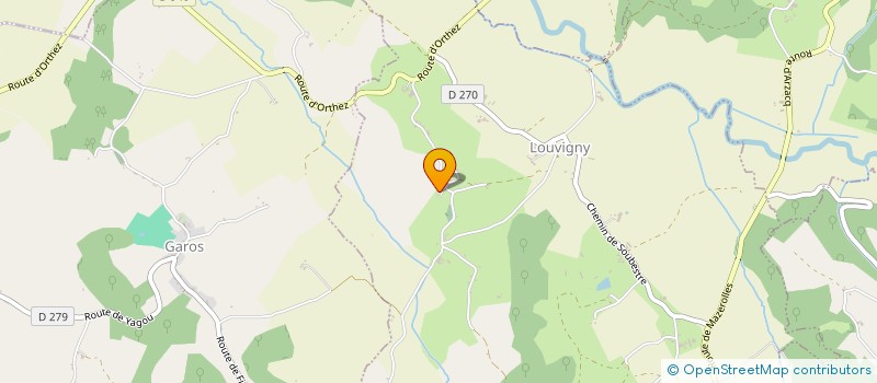 localisation de l'entreprise BAUDON'S  POURSIUGUES BOUCOUE