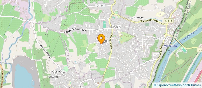 localisation de l'entreprise BAUDOT BUSINESS DEVELOPMENT  CHARLY