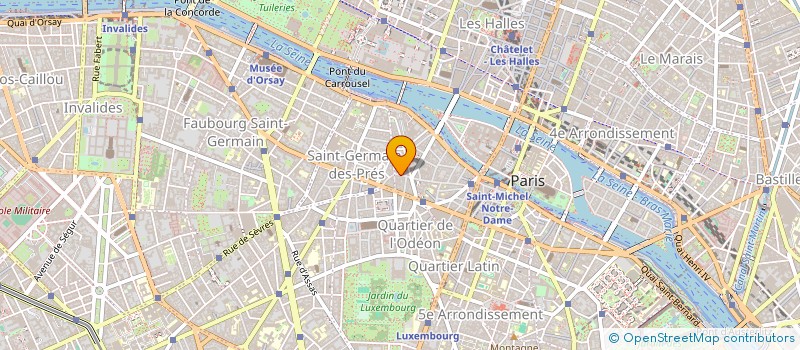 localisation de l'entreprise BAUDOT SARL  PARIS