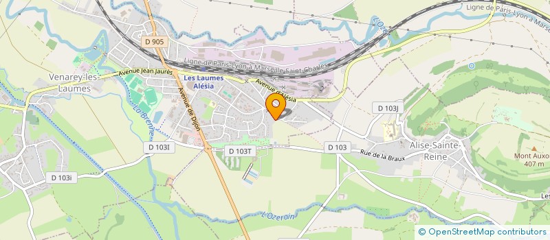 localisation de l'entreprise BAUDOTRAV'EAU  NAN-SOUS-THIL