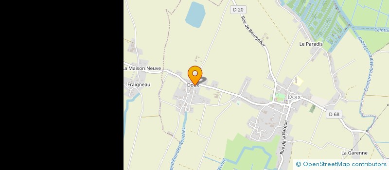 localisation de l'entreprise BAUDRIMMO  FONTENAY-LE-COMTE