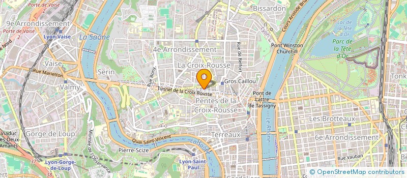 localisation de l'entreprise BAUDRY-BEVALOT à LYON