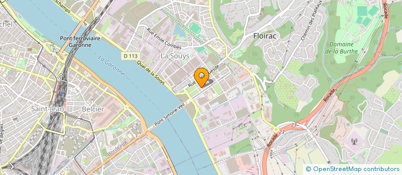 localisation de l'entreprise BAUDRY MISSONNIER  FLOIRAC