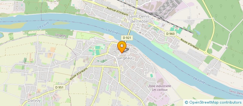 localisation de l'entreprise BAUDU-KIELLER SOCIETE DE FAIT à JARGEAU