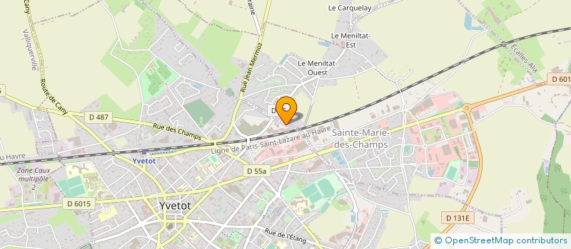 localisation de l'entreprise BAUDUIN DECONSTRUCTION à YVETOT