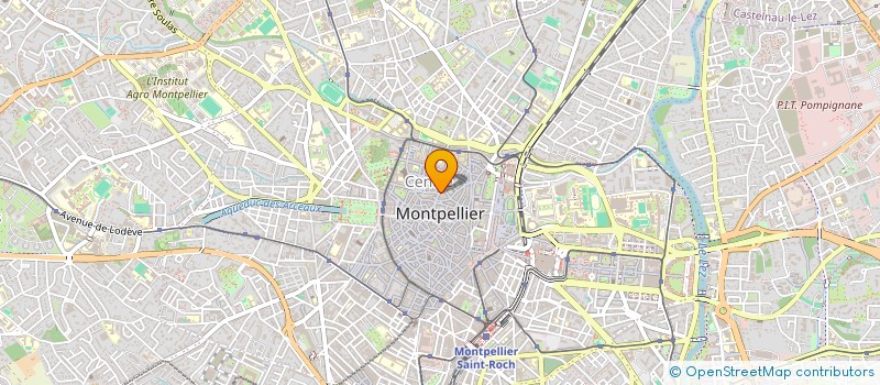 localisation de l'entreprise BAUDURET BERGOUGNOUX à MONTPELLIER