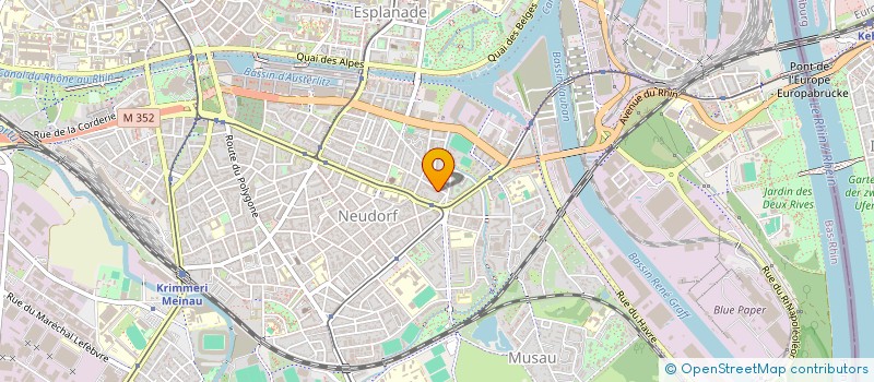 localisation de l'entreprise BAUER NEXUS CO à STRASBOURG