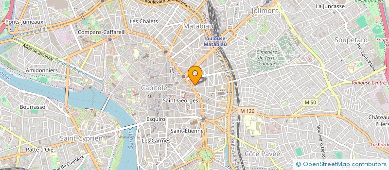 localisation de l'entreprise BAUER RUDY à TOULOUSE