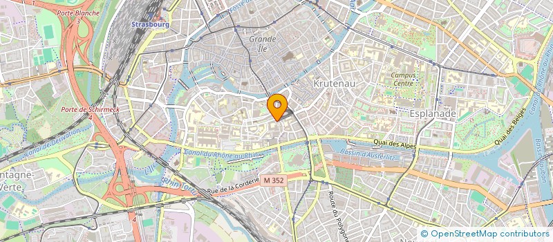 localisation de l'entreprise BAUERNFELD à STRASBOURG